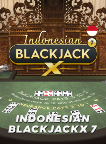 Indonesian Blackjack X 7 na SSS Game - Jogo de Blackjack com multiplicadores de até 7x e grandes prêmios em 1sssgame.com