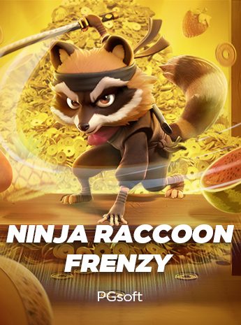 Ninja Raccoon Frenzy na SSS Game - Slot com guaxinim ninja, ação frenética e bônus premiados em 1sssgame.com
