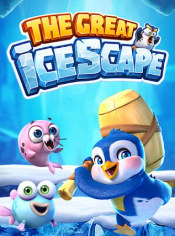 The Great Ice Scape da PGSoft na SSS Game - Slot de inverno com pinguins, prêmios congelados e rodadas grátis em 1sssgame.com